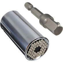 Le meilleur ami du bricoleur, jeu de douilles universelles multifonctions, réglage rapide pour divers objets, large application dans l'automobile et