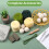 Needle Felting Supplies with Instruction for Beginner Monstera 6