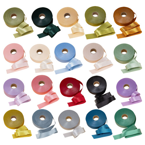 Polyester Satins Bias Binding Tape Double Fold Sewing-Style 12 1