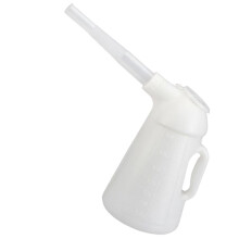Oil Jugs with Spout Oil Dispensing Bottles Measuring-4L