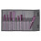 Jaguar A22_E22 _ Set of barber combs 9 pcs. k.violet 1