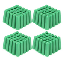 Ancore de perete din plastic M6Green, ancore de perete din plastic reutilizabile pentru șine de perdea și dulapuri, tablete de parfum pentru