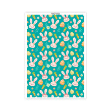 Clay Transfer Paper Easters Colored Eggs Transfer Paper-YH7118