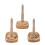 Wood Yarn Thread Holder, Yarn Spindles Dispenser,-No pattern 2