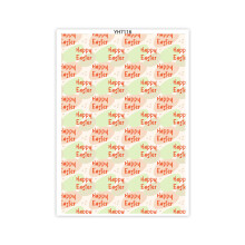 Clay Transfer Paper Easters Colored Eggs Transfer Paper-YH7116