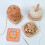 Wood Yarn Thread Holder, Yarn Spindles Dispenser,-No pattern 3