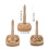 Wood Yarn Thread Holder, Yarn Spindles Dispenser,-No pattern 4
