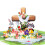 Artistic 3D Easters Card Depicting Crosses And Eggs Scene Unique 6