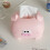 Napkin Container with Effortless Loading Feature, Cute Pig-Designed Tissue Box Holder for Kitchen Bathroom Office, Smooth Dispensing Decorative Tissue 4