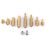 Hex Standoff Screw Nut Assortment Kit, Easy To Install For Electronics And Hardware, Durable Brass Material Compact Portable, Smooth Surface Without B 3