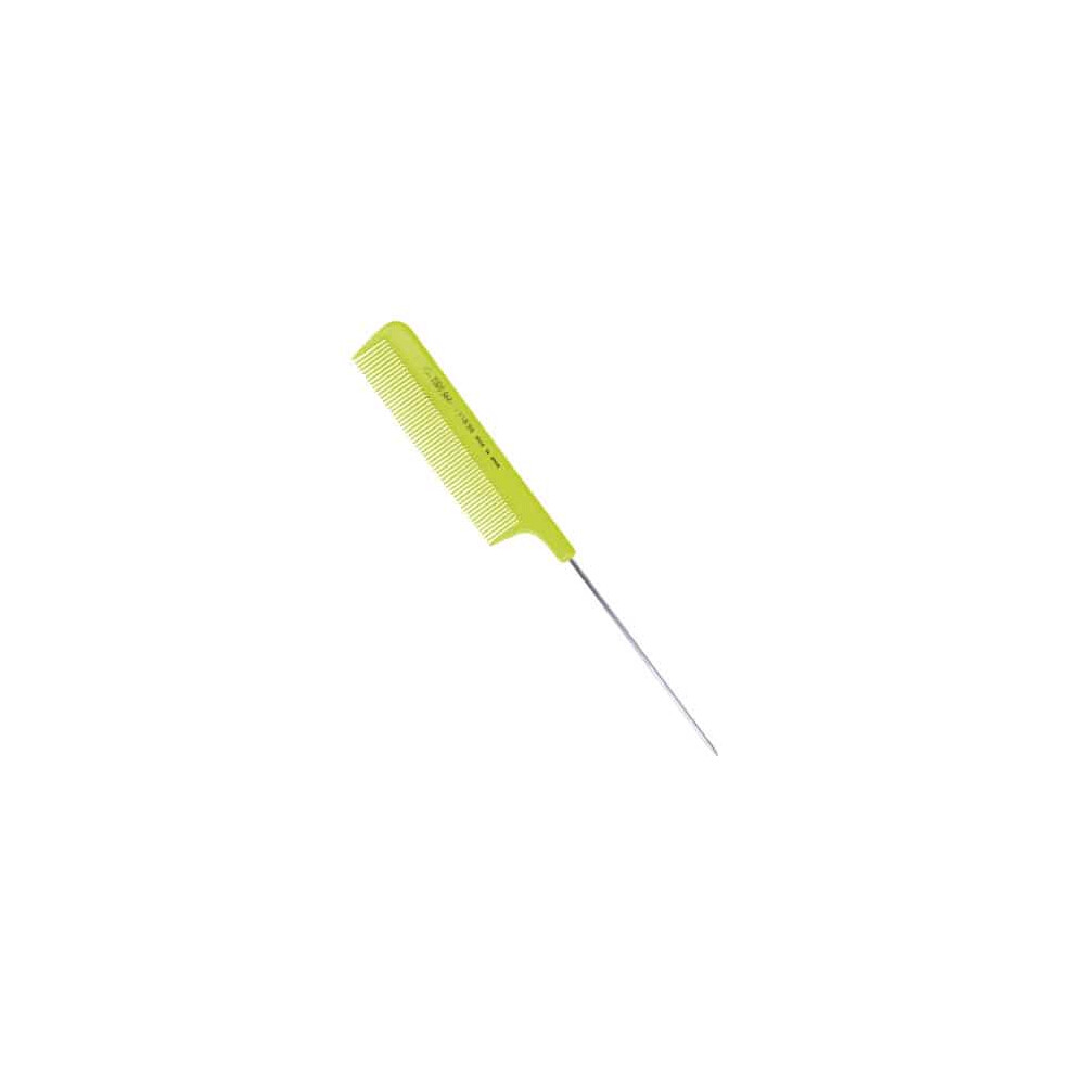 Eurostil Unisex Hairdresser's Comb Mix Colour Nylon Metal Skewer 21.5 Cm
