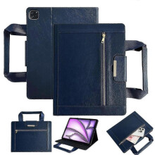 (Sapphire, Multicolor) Tablet Case for iPad Air 13 (2025) (2024) Pro 12.9 (2022) (2020) (2018) Auto Wake Sleep Leather Cove