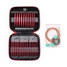 13Pairs Interchangeable Circular Knitting Needle Set 3.0mm-10mm
