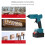 High Powered 20V Hot Glues Guns Quick Preheating For Crafting 3