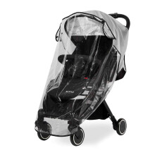 Baby Stroller Universal Rain Cover,Travel Weather Shield for Windproof,Easy to Install, Ultra Waterproof, Odourless and Durable, Black