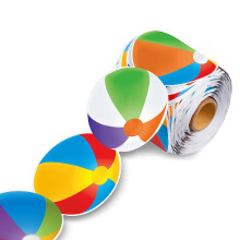 Bulletin Board Border Trim Colorful Beach Balls Border for-15M