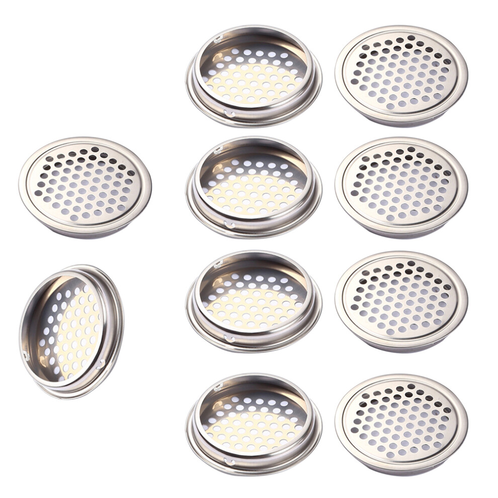 Resistant To Oxidation Air Vents, Stainless Steel Louvers For Fresh Airflow In Your Spaces (5Pcs) 9454554396569