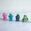 Silicone Crafting Molds Candle Making Decorating 3D-Section B 5