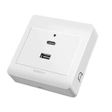 (surfaces mounted, 2) Wall 220v Outlets Usb Typec vent Outlet Charger Usb Usb 18w Wall Receptacle