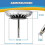 (82mm, as the picture) For Blanco Replacement Kitchen Sink Strainer Waste Plug Basin Drain Filter 1