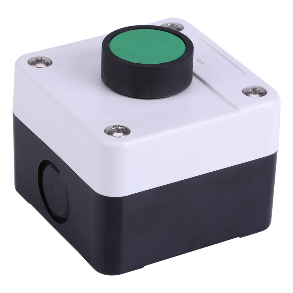 Exterior Opener Push Button Station, Momentary Push Button Switch With Weatherproof Switch Box For One Button Control Access, Abs Material Ip54 Rated 9454554431352