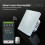 Programmierbarer Controller, intelligenter Thermostat mit Touchscreen, energieeffizientem LED-Display, Wochenprogrammierung, Sprachsteuerung, 5