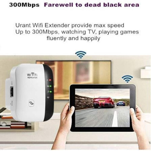 Επέκταση WiFi για οικιακή χρήση, Επέκταση εμβέλειας WiFi με κάλυψη 360 και ταχύτητα 2
