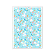 Clay Transfer Paper Easters Colored Eggs Transfer Paper-YH7117