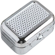 Easy to Use Portable Ashtray, Environmental Protection Metal Material Outdoor Pocket Ashtray, Detachable Design For Home Office Patio Car
