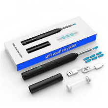 (Black) HD Tonsillolith Removal Camera - Tonsil Cleaner