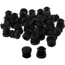 Hardware pluggen voor buiseinden van meubelen, buiseindkap met antisliptextuur, ronde plastic plug voor meubelafwerking voor stoel, tafel en stoelen.