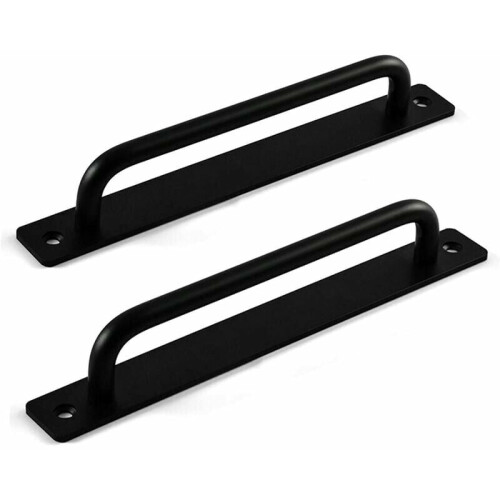 Durable Hardware, Wide Compatibility - Easy To Install Barn Door Pulls With Smooth Edges, Double Sided Handle Set Offers Versatility For Various Space