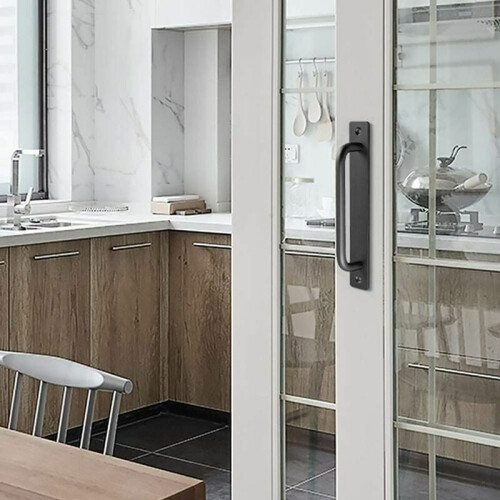 Durable Hardware, Wide Compatibility - Easy To Install Barn Door Pulls With Smooth Edges, Double Sided Handle Set Offers Versatility For Various Space 2