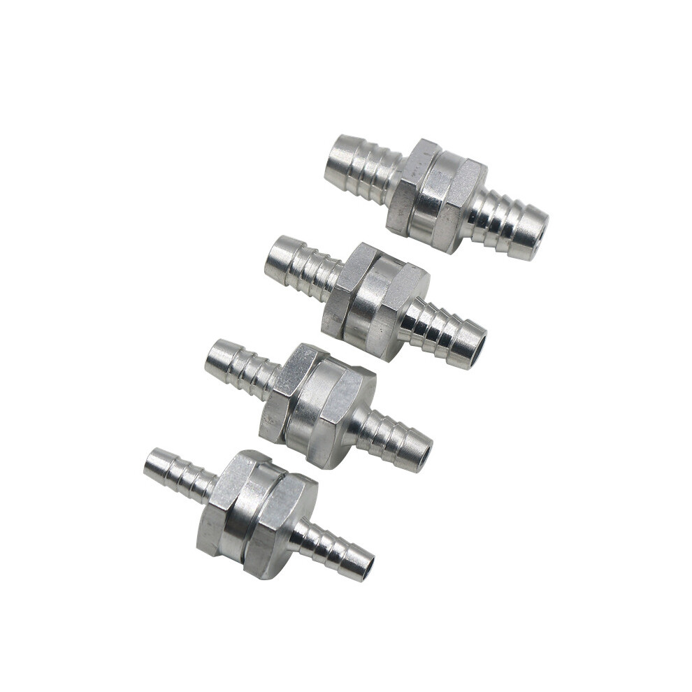Oil Petrol Diesel Non-Return One Way Check Valve, Aluminium Alloy Valve With Unidirectional Flow Control And Easy Installation, Designed For Prevents 9454554421193
