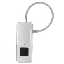 Lacăt biometric compact, aprobat de TSA, Bio-Lock, cu amprentă digitală și recunoaștere a vitezei, impermeabil și anti-praf pentru bagaje de
