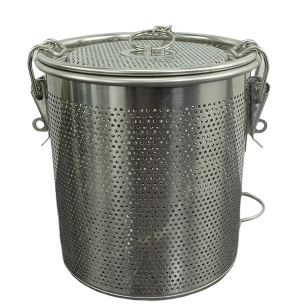 Stainless Steel Spice Basket For Simmering Soups, Fine Mesh Tea Strainer Reusable Seasoning Infuser With Convenient Hanging Chain, Durable Stainless S 9155353466360