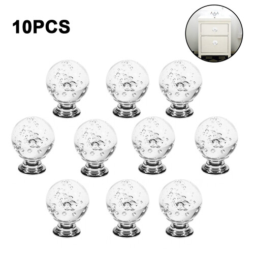 Stylish Glass Door Knobs for Multipurpose Use, Drawer Knob Hardware Adding Charm to Your Spaces 1