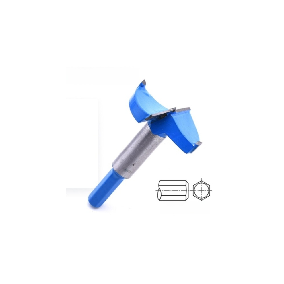 Forstner Drill Bit, Clean & Accurate Cutting Woodworking Hole Saw With Tungsten Carbide Tips For Sharp Cutting Edge, Power Rotary Cutting Tool Featuri 9454554424835