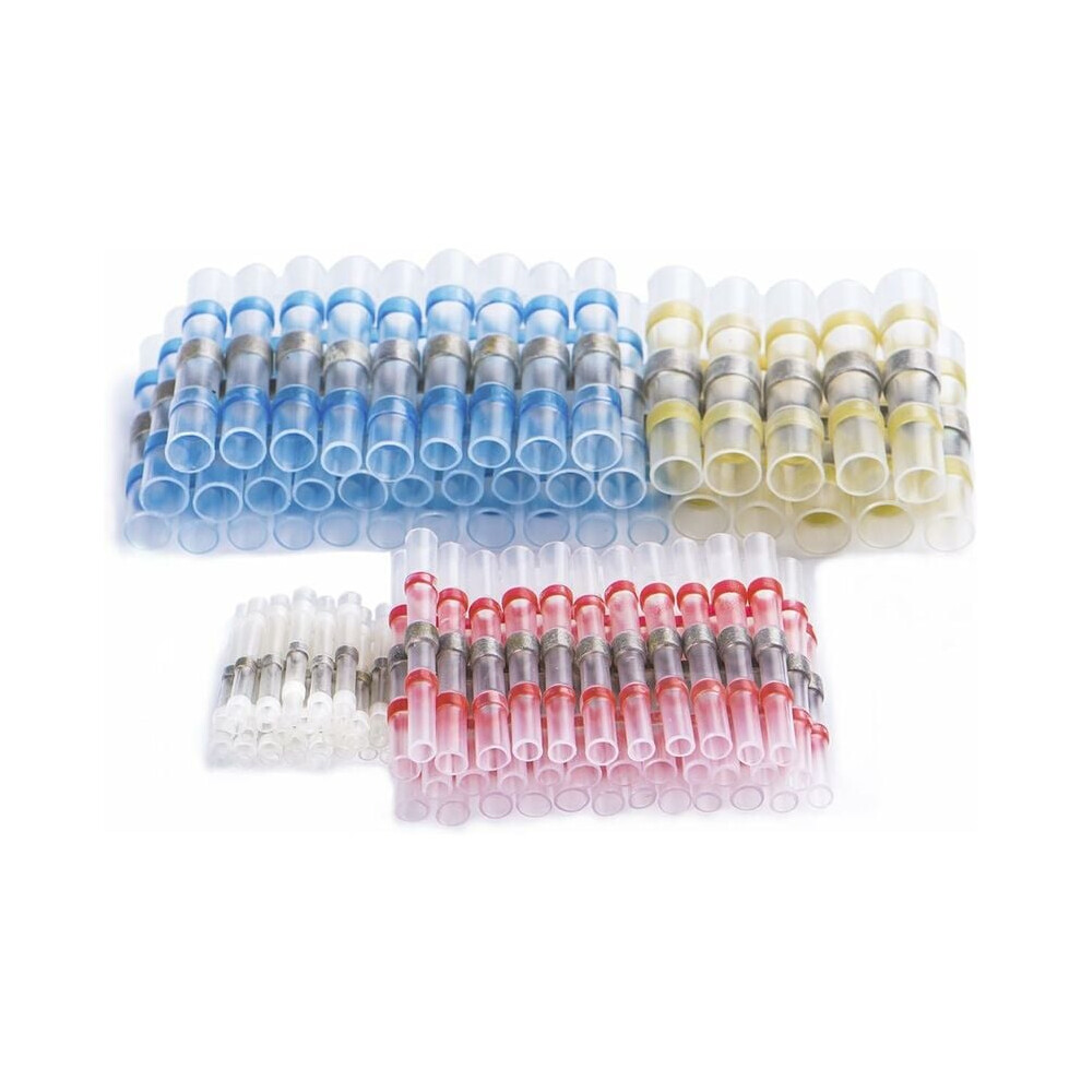Heat Shrink Butt Connectors, Self Soldering, For Automotive Applications, Scientific Design, Improves Resistance To Shrinkage, For Marine, Railroad, A 9135470199952