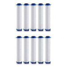 (10 pcs A) spray 10/20Pcs for Turbo Filter Refreshing Drivse h2o Sprayer for Shower Iondrops Filter Regular Shower Replacement Head Core