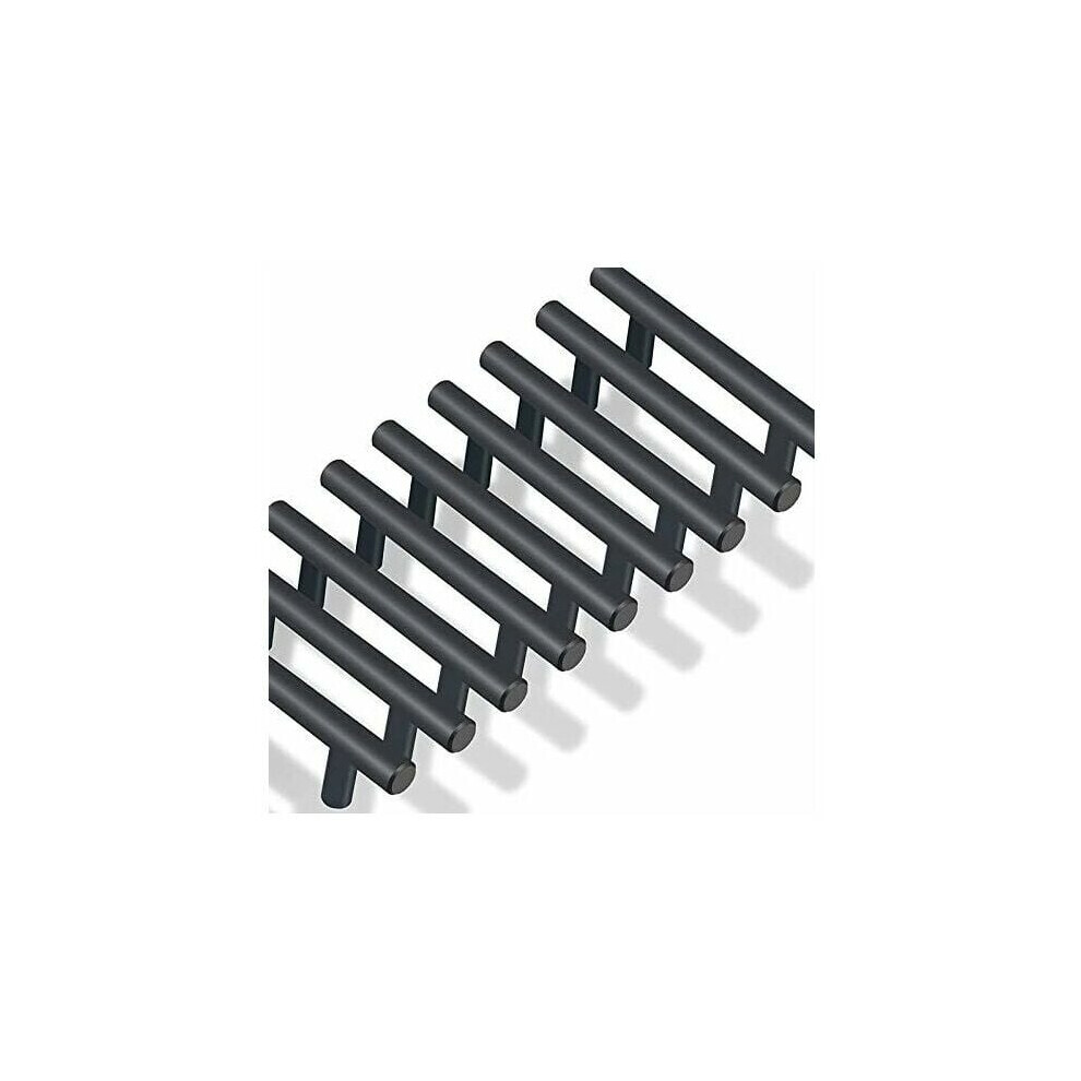 Matte Black Stainless Steel Drawer Pulls, Practical Function For Modern Style Cabinetry, Hole Center Precision For Seamless Install 9454554447988