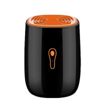 (UK Plug, Black) Air Dehumidifier 800ml Portable Dryer Low Noise Purification Anti-Mold Cleaning Unit Portable Air Dr