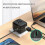 Προσαρμογέας ταξιδιού με τεχνολογία Smart USB, φιλικός προς το χρήστη σχεδιασμός με 1 6