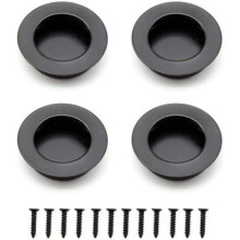 Maniglie a dito per porte in acciaio inox con facile installazione e design universale, maniglie a dito per ante di armadi che aggiungono un tocco di