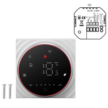 Intelligenter Thermostat für elektrische Heizungen, programmierbares LED-Display, hochpräzise, flammhemmende Temperaturregelung,