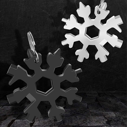 Πολύ λειτουργικό πολυεργαλείο Snowflake, μοναδικά δώρα για άνδρες, κράμα ακριβείας 2