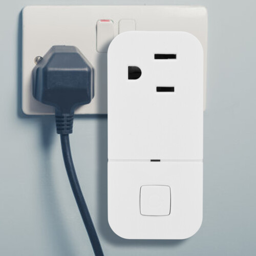 Συμπαγής έξυπνη πρίζα Mini με διπλές θύρες USB, ρελέ, δικτύωση, επέκταση, 2