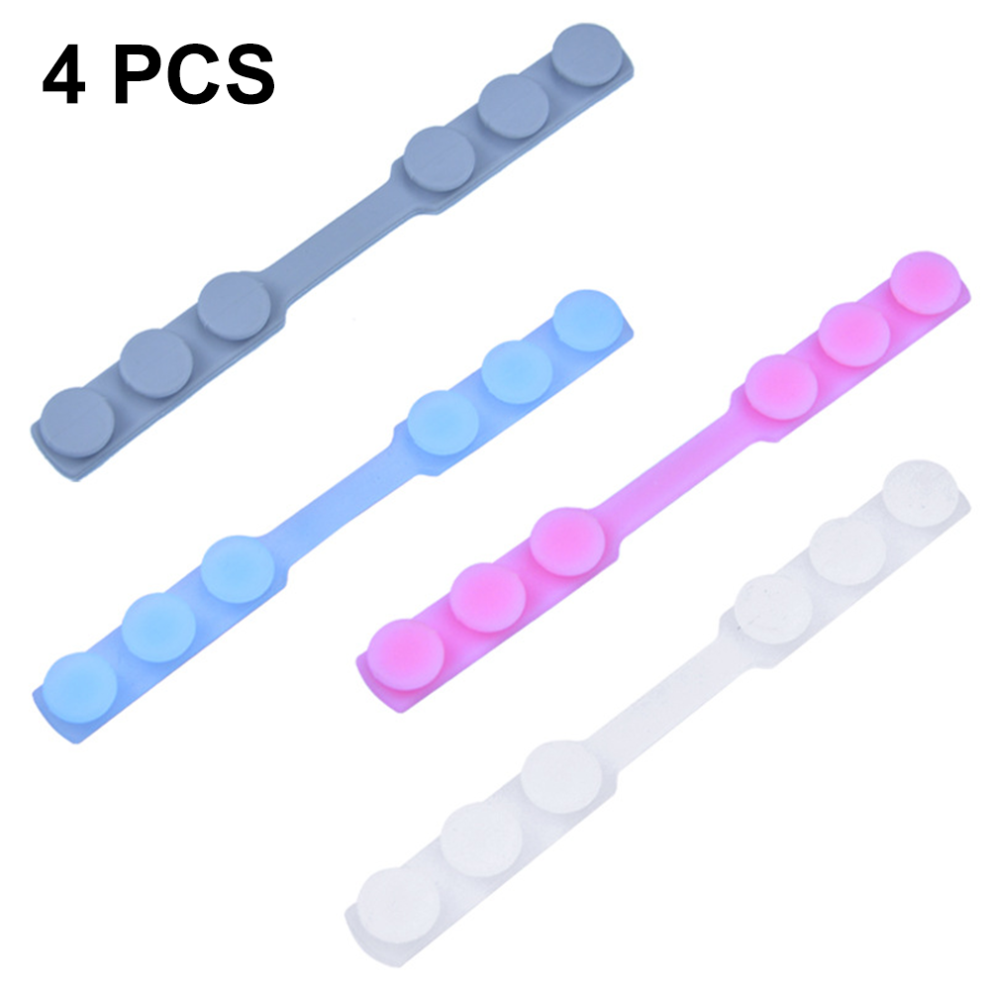 Silicone Material Mask Holder, Adjustable Extension For Perfect Fit, Ear Saver, Anti-Tightening Strap Extender, Ear Pain Relief, Reusable, Easy To Cle
