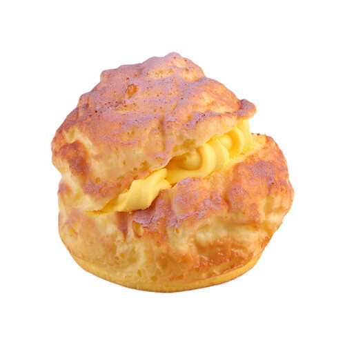 Artificial Puff Bread Model Dessert Model for Shop-Mango Puff