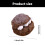 Artificial Puff Bread Model Dessert Model for Shop-Mango Puff 4